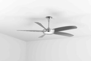 Use ceiling fans to cut costs on air conditioning